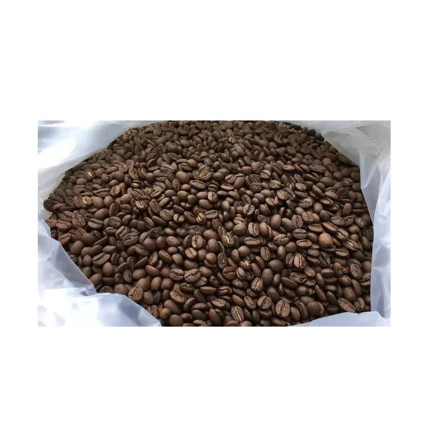 100% शीर्ष गुणवत्ता भुना हुआ रोबस्टा कॉफी बीन पीने के लिए सबसे अच्छा भुना हुआ कॉफी बीन्स