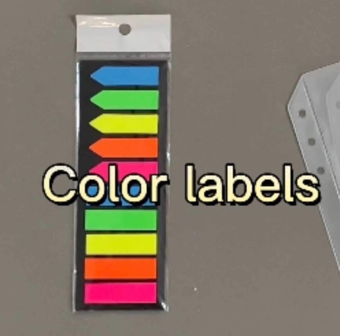 Étiquettes de couleur
