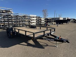 自卸拖车拖车10 'x 6' 景观单轴自卸拖车 - Product Image 3