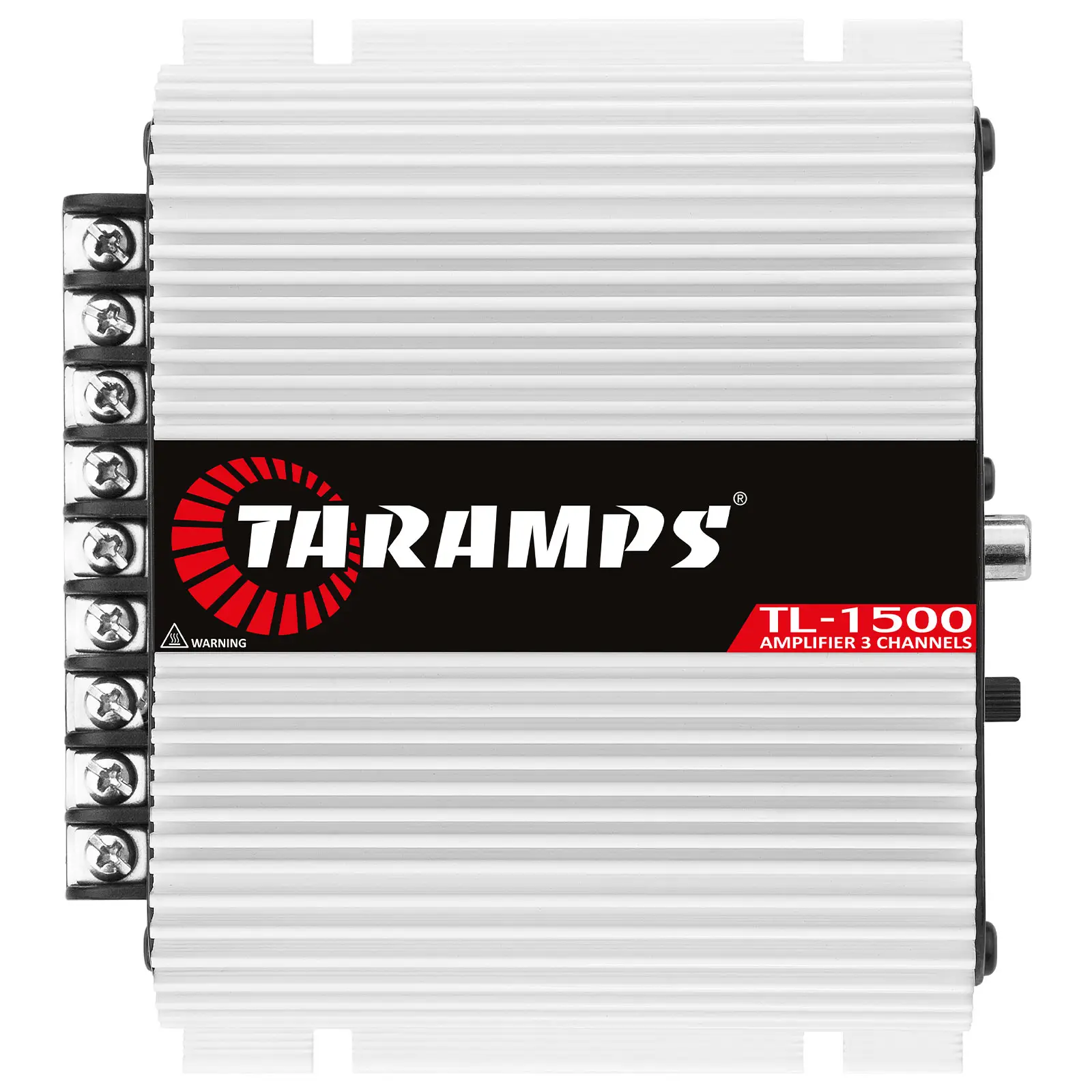 Taramps TL1500フルレンジ390ワット3チャンネルカーオーディオ2ステレオおよび1サブチャンネルクラスDアンプRCA/ワイヤー入力ベースブースト