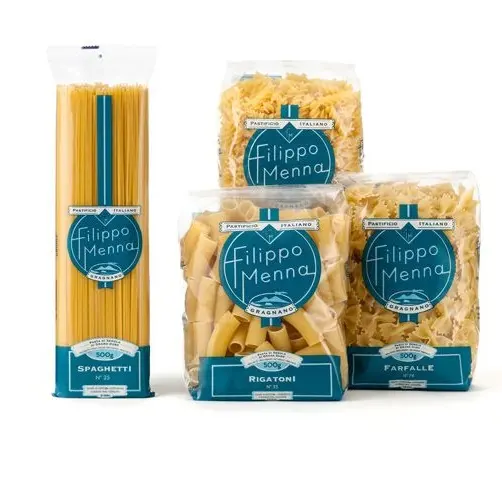 Boîte de pâtes, toutes types de pâtes et Spaghetti, 1,2mm -1,5mm et 1,7mm, Macaroni/soupe, 500 gr x 20