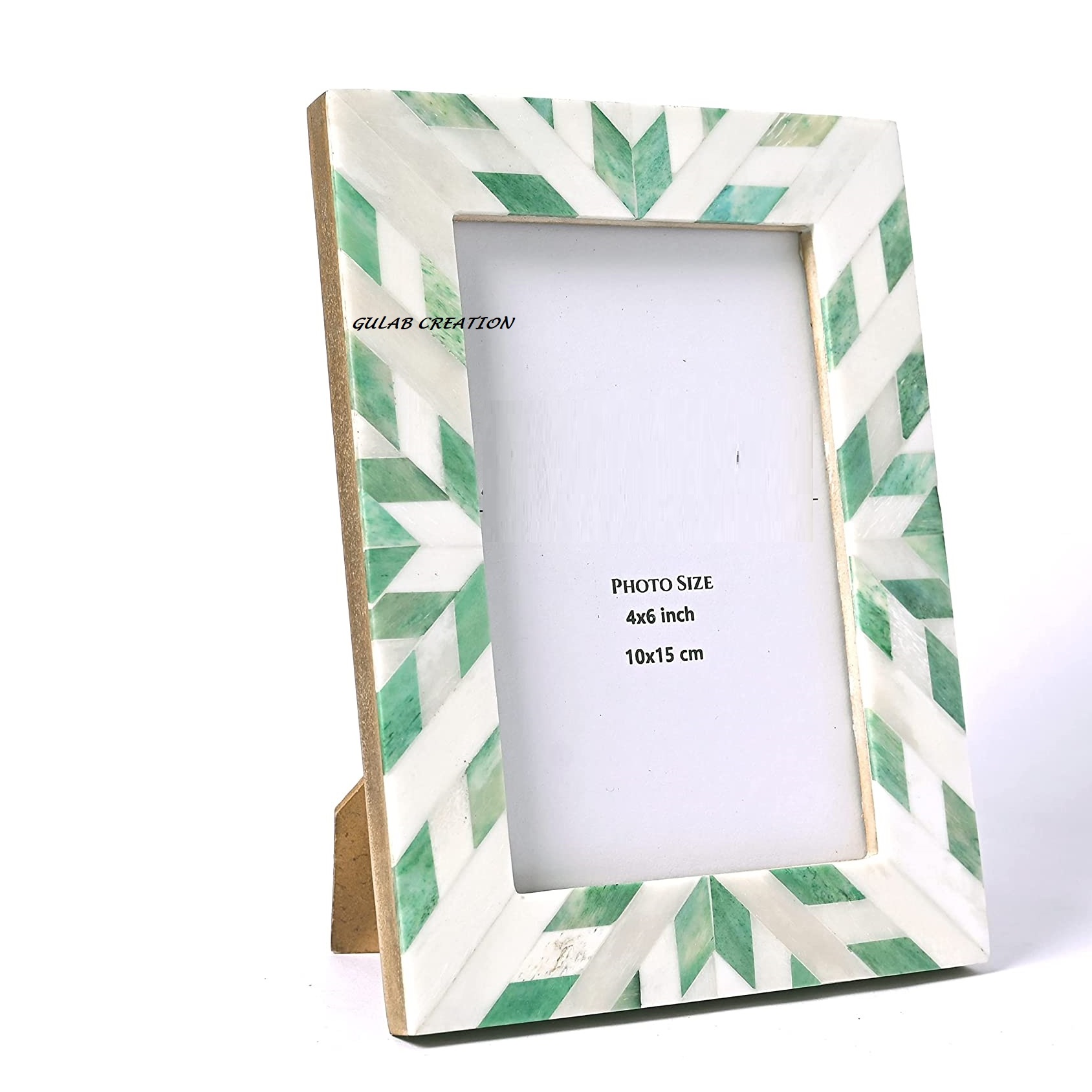 green/white