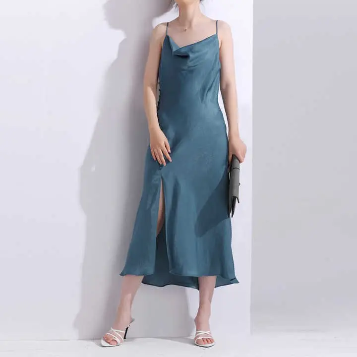 Summer Clothes For Women Bright Color Plus Size Women's Dresses Mini Slip Leather Dress For Ladies