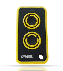 Universal Remote <strong>Control</strong> 433 - 868 MHz Made in Europe with CE for Garage Door Opener yellow Hand Transmitter Gate Operator