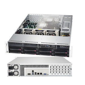 Superserver Servidor de red de alta velocidad en rack 2U con unidades intercambiables en caliente Expansión Pcie para computación en la nube de centro de datos - Product Image 2