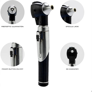 Sıcak satış tıbbi otoskop eğitim ve kişisel kullanım için Fiber optik Mini otoskop setleri-sağlık görevlileri, EMT ve kişisel kullanım - Product Image 5