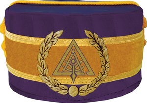 All'ingrosso personalizzato fatto a mano ricamato in seta di alta qualità a forma di lettere stile massonico Regalia regale selezionato maestro massone - Product Image 3