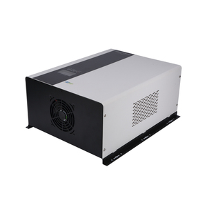 Sistema de energía solar híbrido 1-12kw inversor solar incorporado 80A Mppt cargador con 12VDC 24VDC entrada y salida monofásica