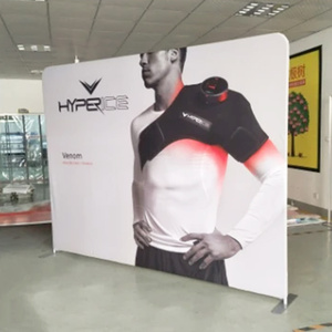 Được trang bị Backdrop hình ảnh tùy chỉnh phương tiện truyền thông tường bước và lặp lại biểu ngữ cho sự kiện gian hàng thiết lập - Product Image 4