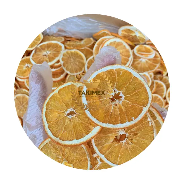 100% frutas secas naturales Citrus sinensis rodajas de naranja deshidratadas para desintoxicación de té o decoración cóctel de panadería de Navidad