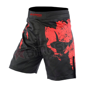 Qualidade Premium Personalizado Sports Veste <span class=keywords><strong>Elastic</strong></span> Draw Strings Confortável Sublimated MMA Shorts para Boxe Outras Artes Marciais OEM