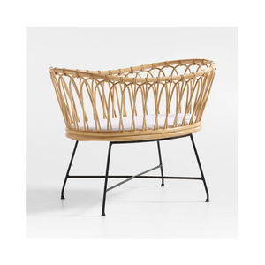 Ghế Cũi Em Bé Gậy Thô Bằng Mây Đủ Mạnh Để Giữ Cho Em Bé Đồ Thủ Công Đẹp 99GD - Product Image 4