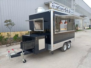 最优惠价格快餐车定制多功能食品车出售移动酒吧拖车 - Product Image 2