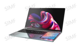 High Quality OEM 15.6&quot; + 7&quot; Double Screen <strong>NoteBook</strong> Laptop I5 I7 I9 New OEM for Gift Work Office Game - Product Image 2