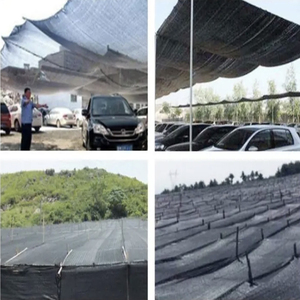 Low Price HDPE Anti-UV Black <strong>Round</strong> Wire Agricultural Building Shade <strong>Net</strong> - Product Image 4