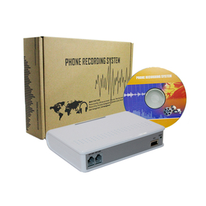 PC base 4 Port Analog <strong>Call</strong> Recorder Telephone <strong>Call</strong> Recording Box with Caller ID - Product Image 1