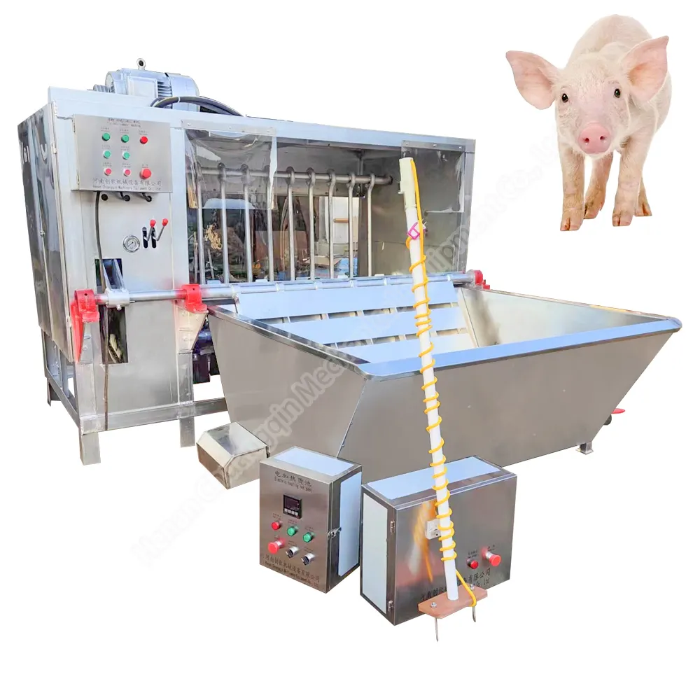 Máquina para quitar pelo de cerdo matadero de cerdos máquina de depilación de 25 cerdos