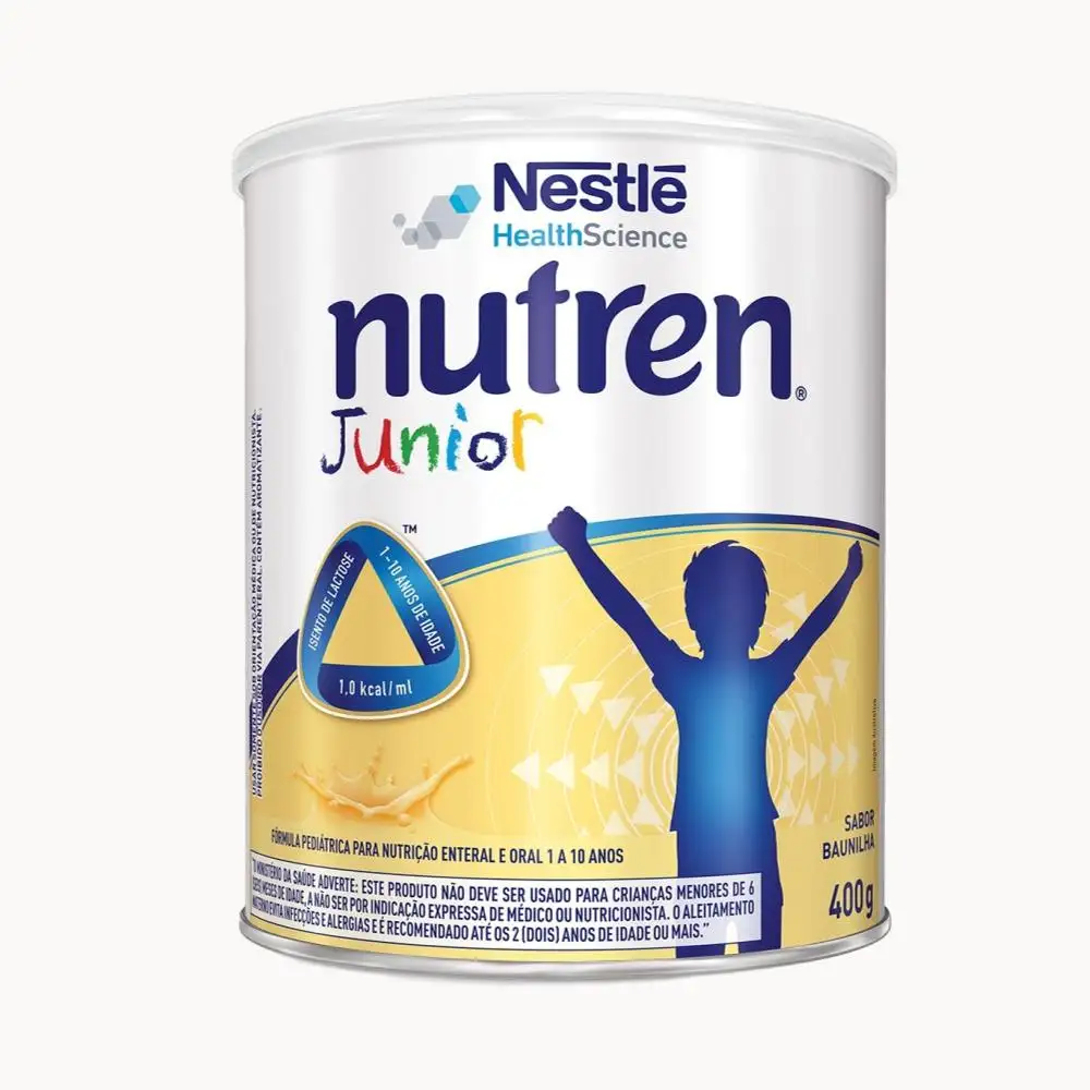 Nestle Nutren Junior - Nutren Jr Van Liq Nut-N 250 мл- (1 Футляр-24 штуки)-NUTREN JUNIOR Ванильные брикеты 24x250 мл футляр