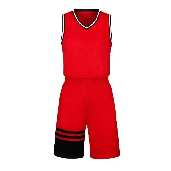 Set di alta qualità per la stampa di basket senza maniche uniforme da basket di vendita calda uniforme da basket