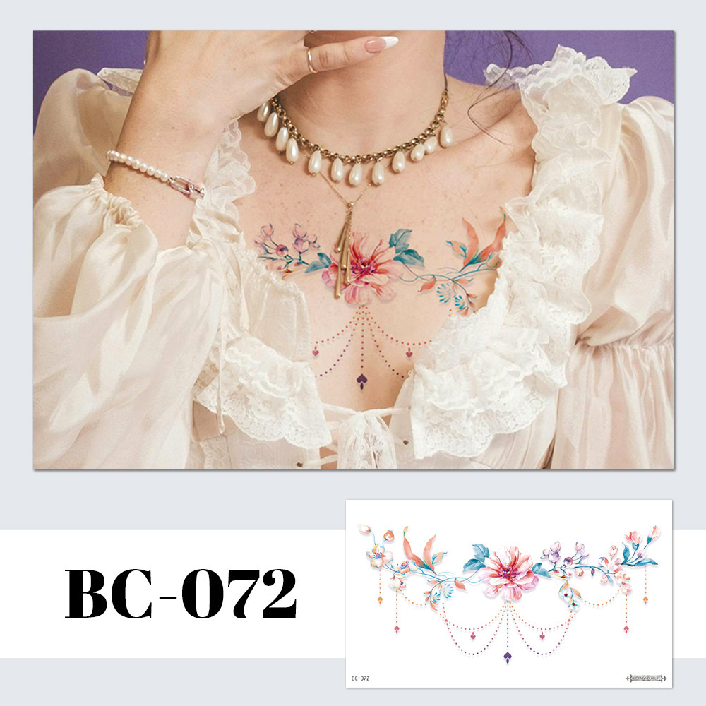 BC072-Coral Bloom Swag