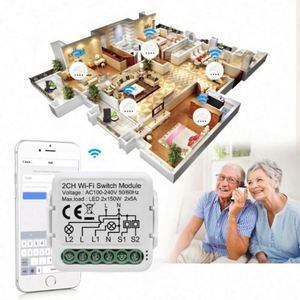 Wifi <strong>Zigbee</strong> 3.0 Network Smart Home System Tuya Rf Curtain Mini Switch <strong>Module</strong> 250v Switch <strong>Module</strong> Without Neutral - Product Image 6