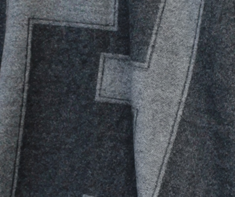 Grey with dark grey