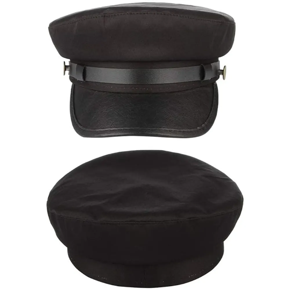 OEM Dark Blue Uniform Peaked Cap for Drivers Security Guards Wholesale Transport Driver Conductor Peaked Cap Hat