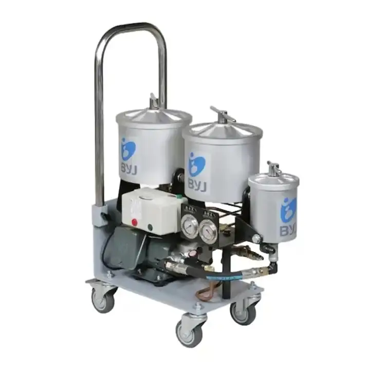 State-of-the-Art MP-2RE Oil Filtration Device with Advanced Mobility Features