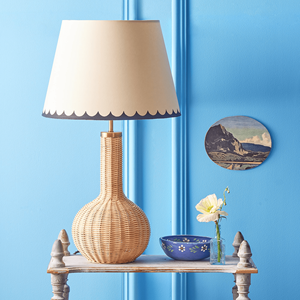 Ipek davul gölge ile Rattan masa lambası, el yapımı malzemelerden yapılmış lambalar, ev dekorasyon aksesuarları, toptan. - Product Image 6