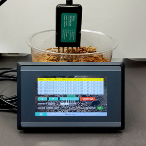 Umidità del suolo umidità umidità EC PH salinità NPK 8 in 1 sensore con Kit Touch Screen HMI