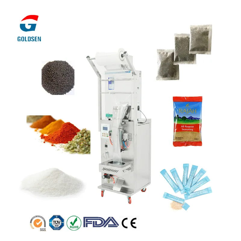 Multi-Function Powder Filling Packaging Machine Paprika Spice Coffee Tea Bag Sugar Sachet Vertical Stick Packing Machine