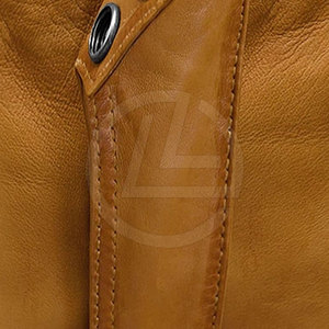 Tùy Chỉnh Phù Hợp Với Mens Quần Da Với Zip Còng Mens Quần Da Cổ Điển Với Khởi Động Cắt Chân - Product Image 5