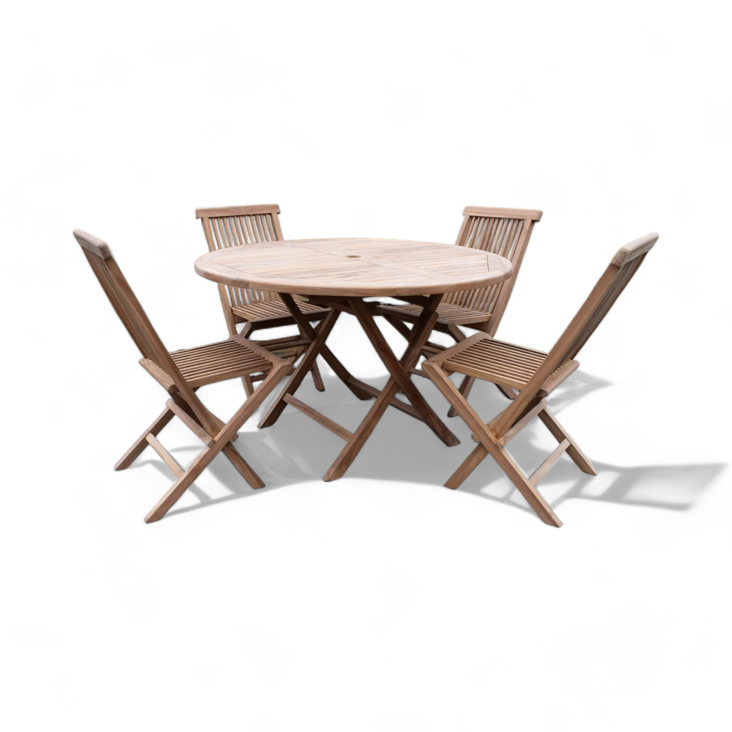 Price in Sets 1 Round Table dia 120 cm, 4 folding chairs