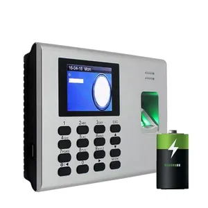 ZK K40 бесплатное программное обеспечение Резервное копирование батареи офисного сотрудника биометрический сканер отпечатков пальцев время посещаемости Часы регистратор терминал - Product Image 4