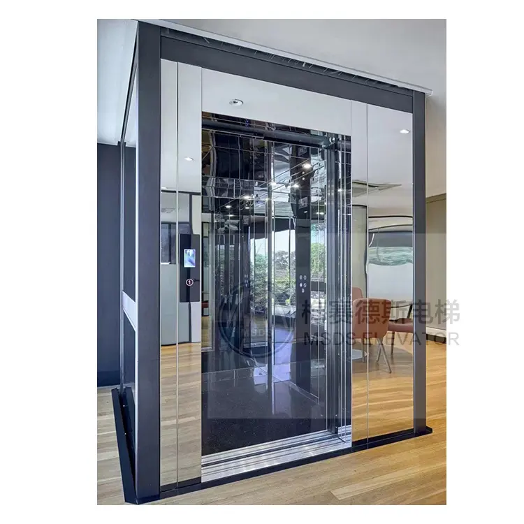 Chinese Popular Villa Lift 320-400kg Load Capacity 3 to 4 Floors Ressidential Home Elevators for Sale