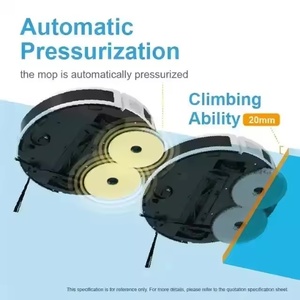 Solução Smart Home Cleaning com Robotic Vacuum Mop System Wet Dry Aplicação para Hotéis Households Electric Power Source