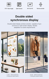 High Brightness 55 65 75 Inch <strong>LCD</strong> <strong>Display</strong> for Window Advertising and Subway Use Focusing on Digital Signage Hanging <strong>Display</strong> - Product Image 4