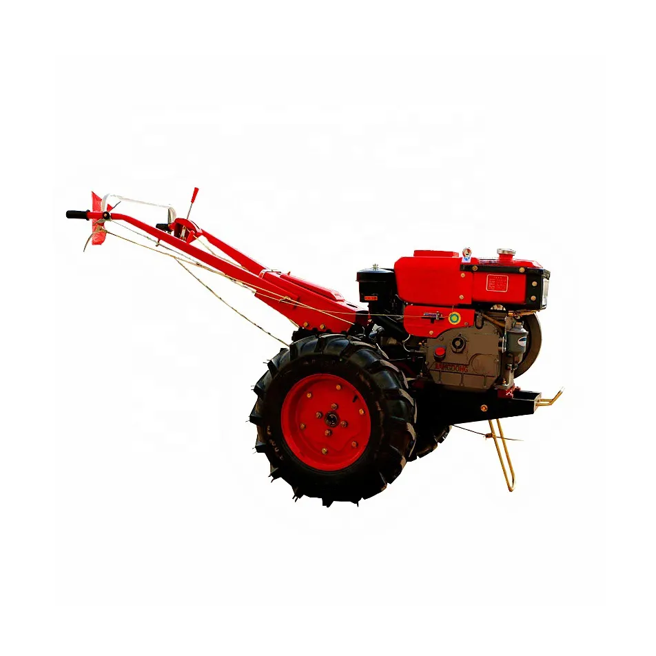 Motor pertanian mini, motor diesel, dua roda Mini berjalan, harga traktor tangan 15hp 18hp 20hp 22hp