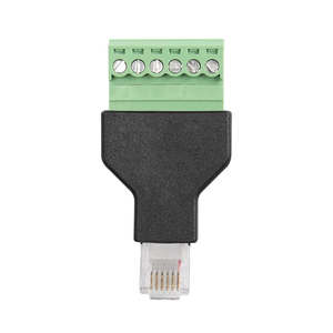 RJ12 6P6C erkek vidalı Terminal adaptörü Ethernet 6 Pin CCTV adaptörü blok konektörü sıradan telefon DSL Modem kabloları için - Product Image 3