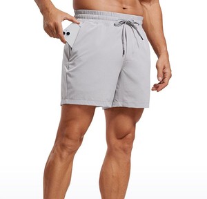 5 Inch Quick Dry Workout Shorts Toalha <span class=keywords><strong>Loop</strong></span> Respirável elástico homem Shorts Atléticos RÁPIDO SECO Masculino 2 em 1 Running Shorts