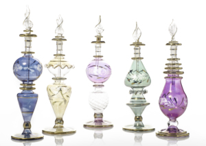 Đầy Màu sắc handmade Ai Cập chai nước hoa thủy tinh vàng-sơn <span class=keywords><strong>Pyrex</strong></span> nghệ thuật | sang trọng trang trí nội thất & Boutique Bộ quà tặng - Product Image 3