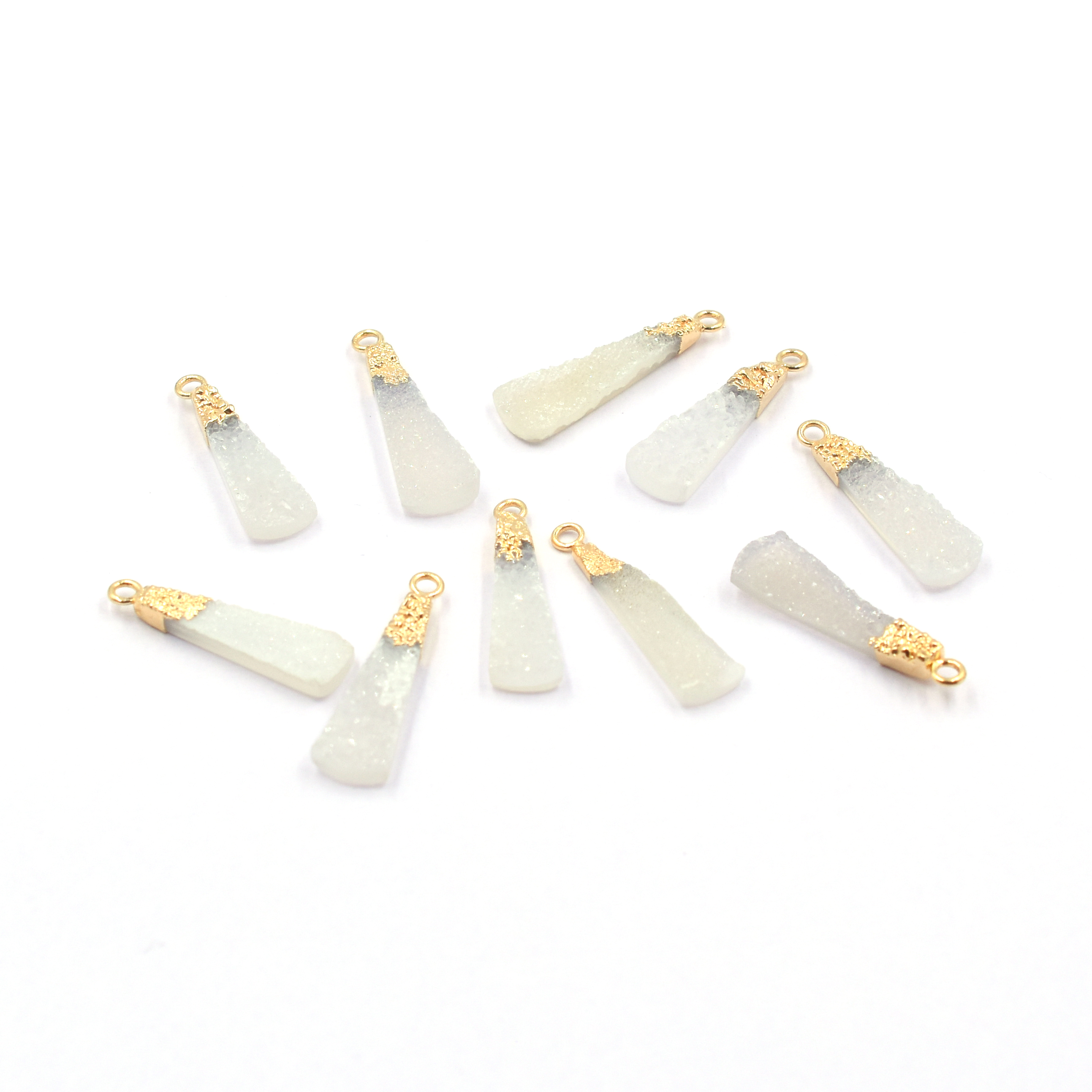 Druzy blanc