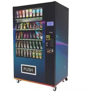批发新型商用自动售货机食品零食和饮料硬币/现金/卡廉价新型商用自动售货机 - Product Image 5
