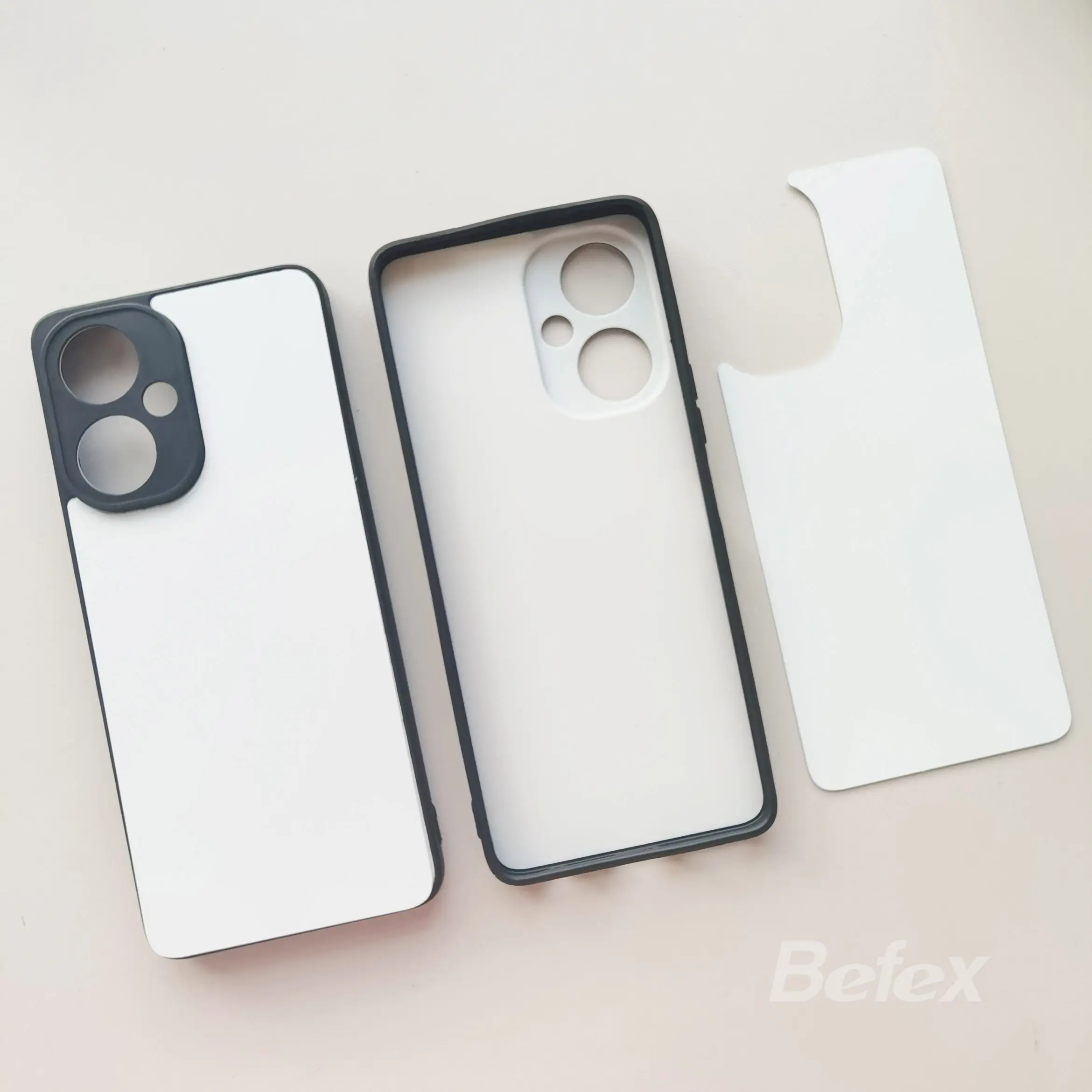 Funda de teléfono blanca de sublimación 2D, para TECNO, sublimación, INFINIX, sublimación, Camon 19