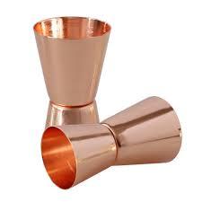 Yeni tasarım bakır jigger özel logo bira ve şarap için gerçek bakır jigger özelleştirilmiş boyutu en kaliteli bakır jigger - Product Image 6