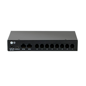 <strong>8CH</strong> <strong>FXO</strong> VoIP Analog Gateway Connect Telecom Operator Phone Lines to IP Telephony Networks - Product Image 2