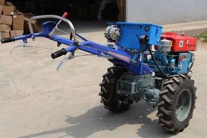 New 15HP Diesel Cultivator Cultivating <strong>Tractor</strong> Combiner Power Tiller Two Wheel Mini Walking <strong>Hand</strong> <strong>Tractor</strong> for Farm Work - Product Image 3