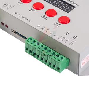 K-1000C SD Crad离线控制器可编程DMX512 SPI UCS2904像素发光二极管控制器，用于舞台照明设计 - Product Image 6