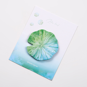 Bloc de notas personalizado con forma de hoja personalizada | Bloc de notas de papel Kraft ecológico personalizado para regalos corporativos/útiles escolares (MOQ bajo) Bloc de notas personalizado - Product Image 2