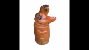 2025 Designer Horse Shaped 60L Outdoor Armazenamento Bin Premium Plastic Dustbin do mundo Fabricante & Vendedor